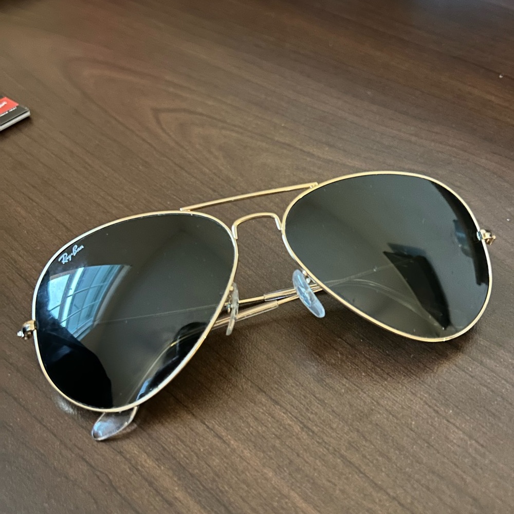 Ray Bans Sunglasses - Aviators Gold